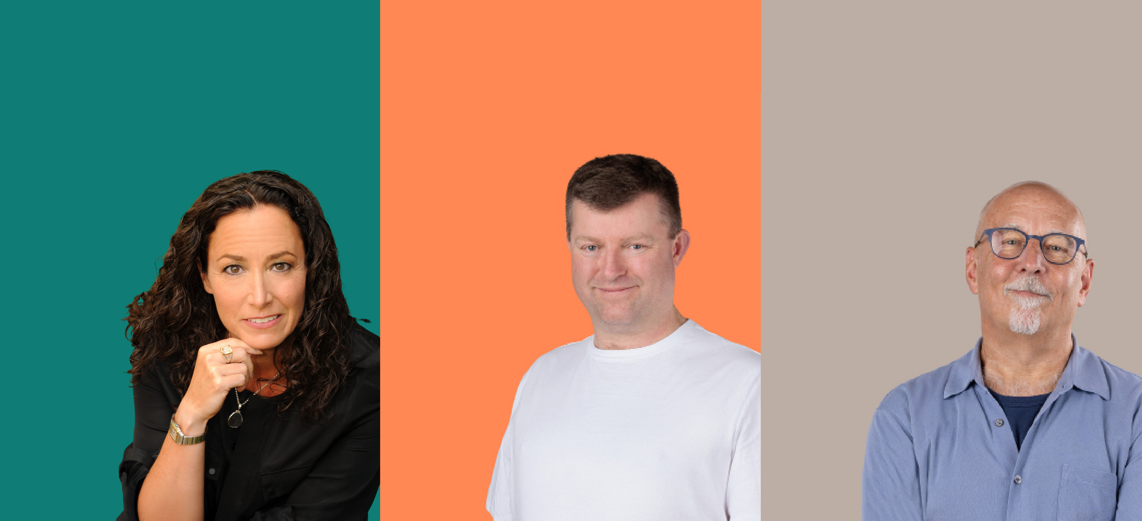 Sarah Clark, Tom Loosemore and Tim Brooks