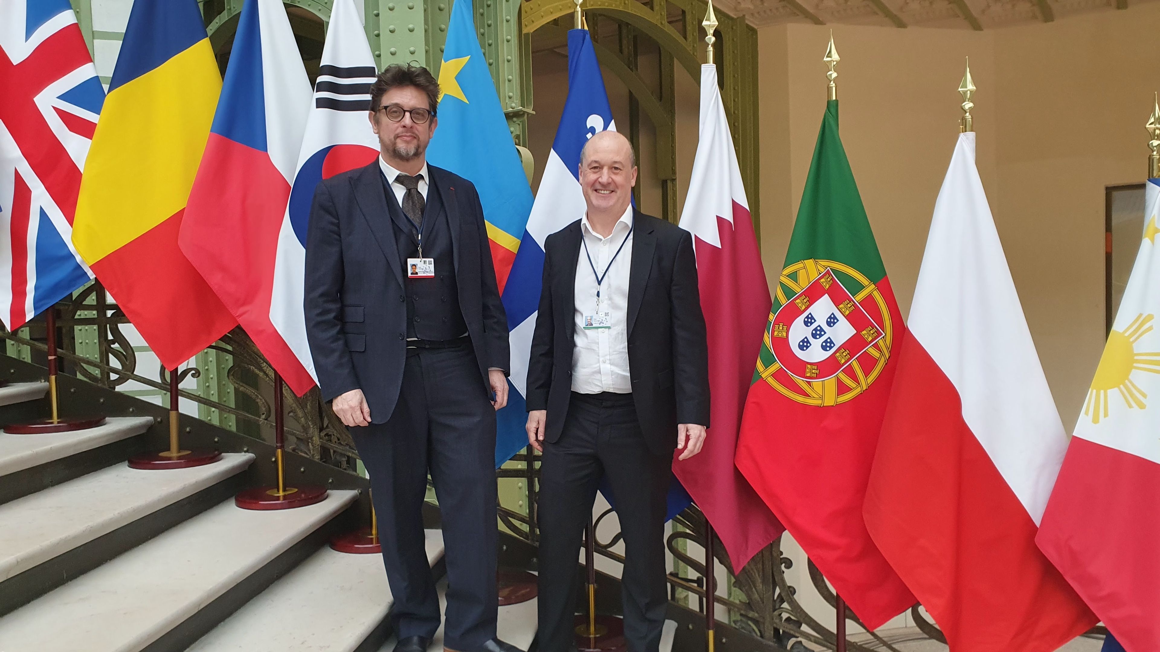 Mike Bracken with Henri Verdier, France's Digital Ambassador