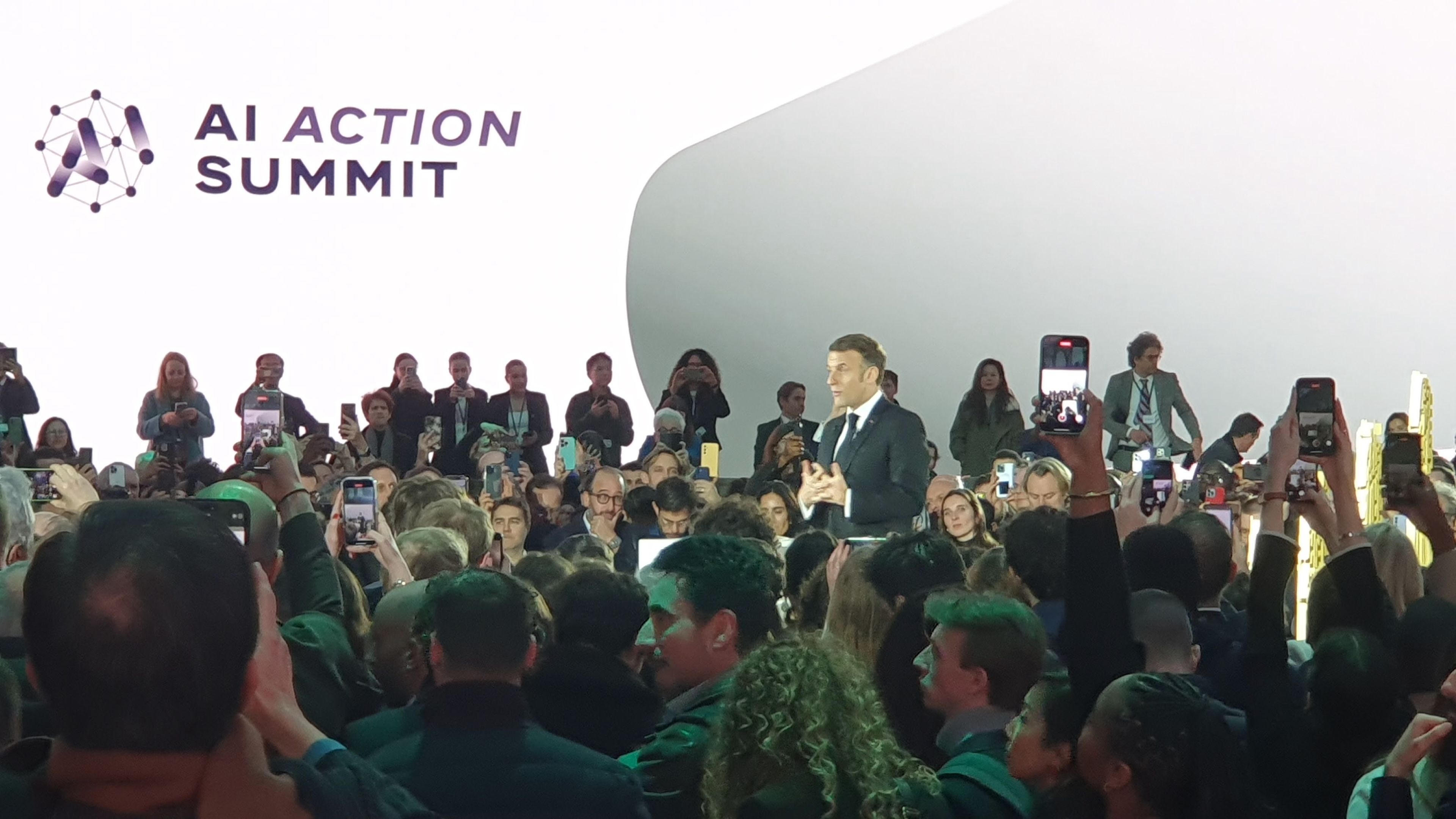 President Macron addresses the Paris AI Action Summit