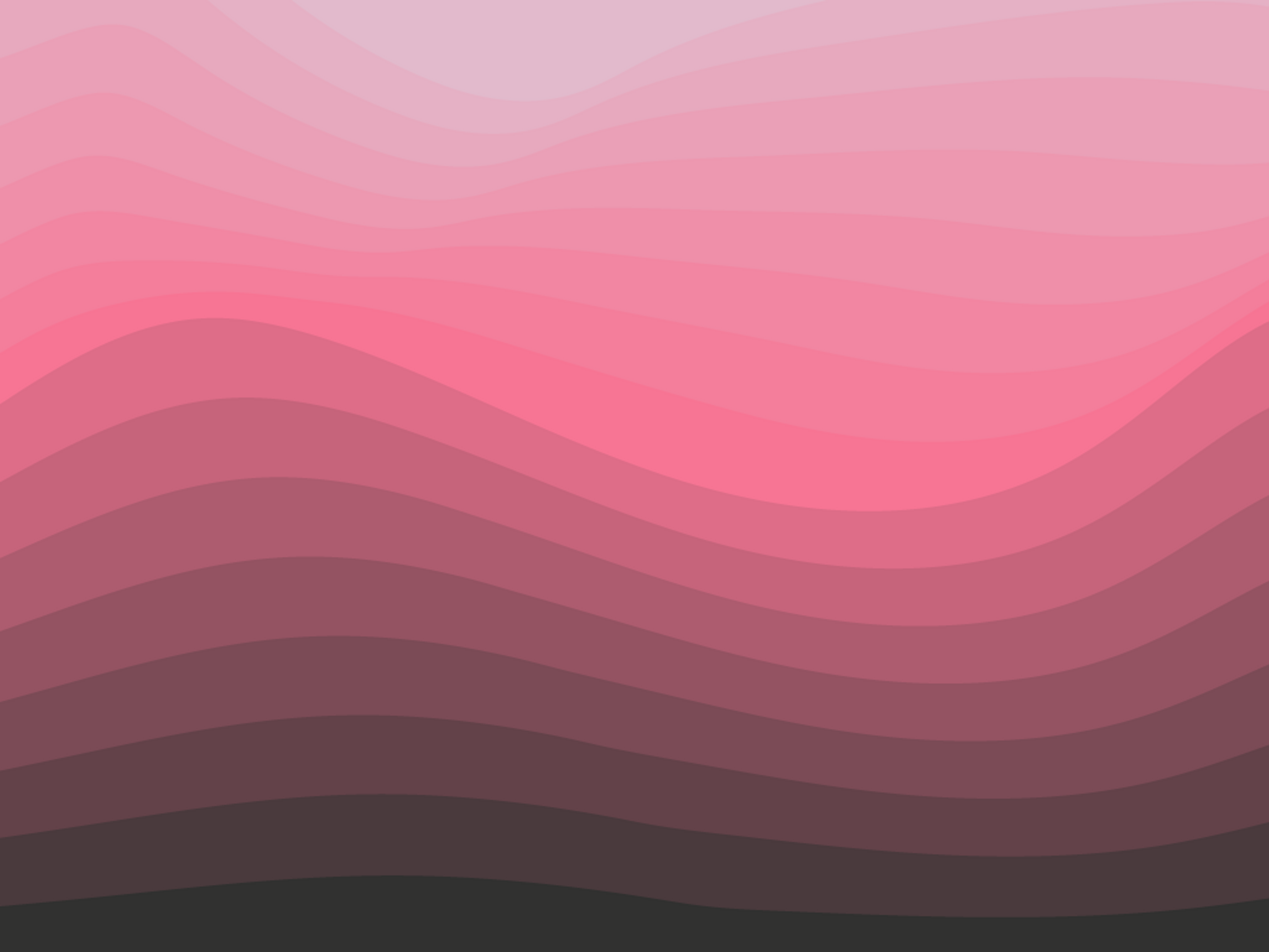 Abstract illustration of pink layers