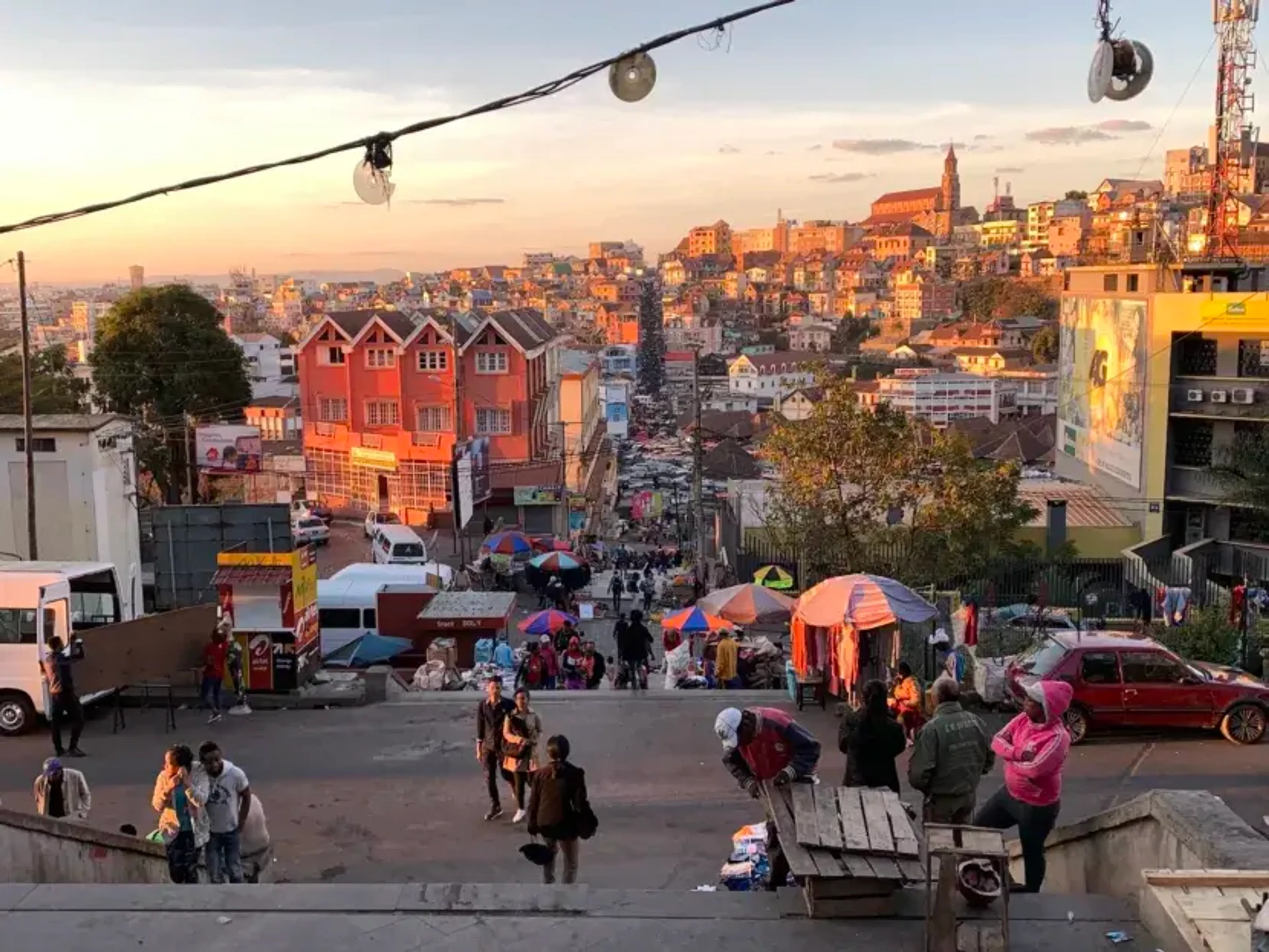 market in Antananariv