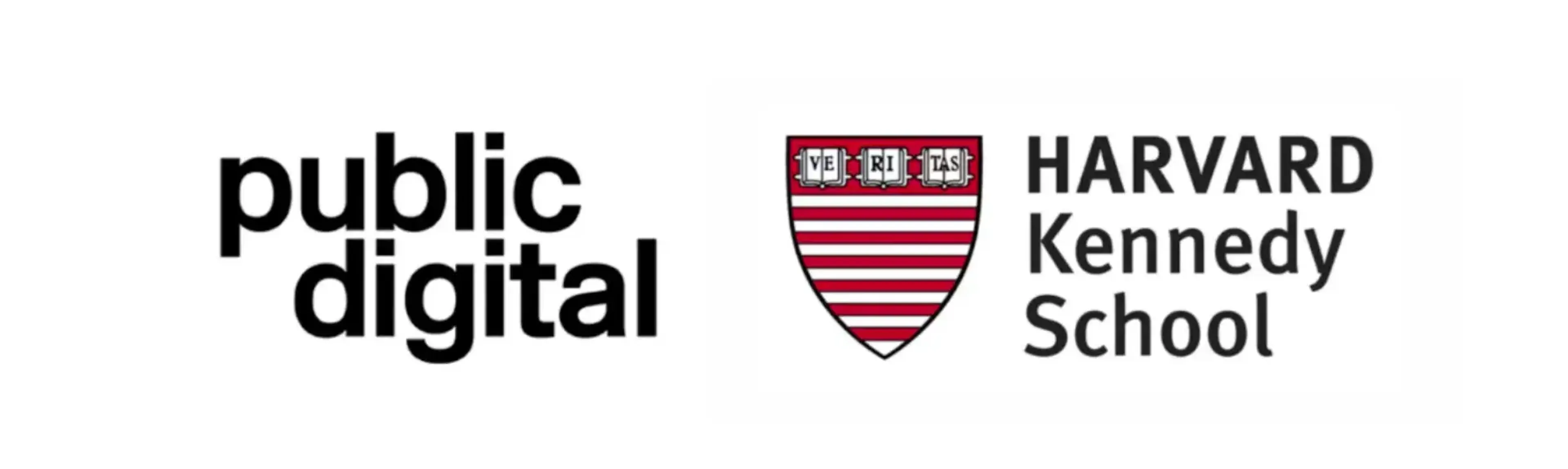 Public Digital and Harvard Kennedy School logos