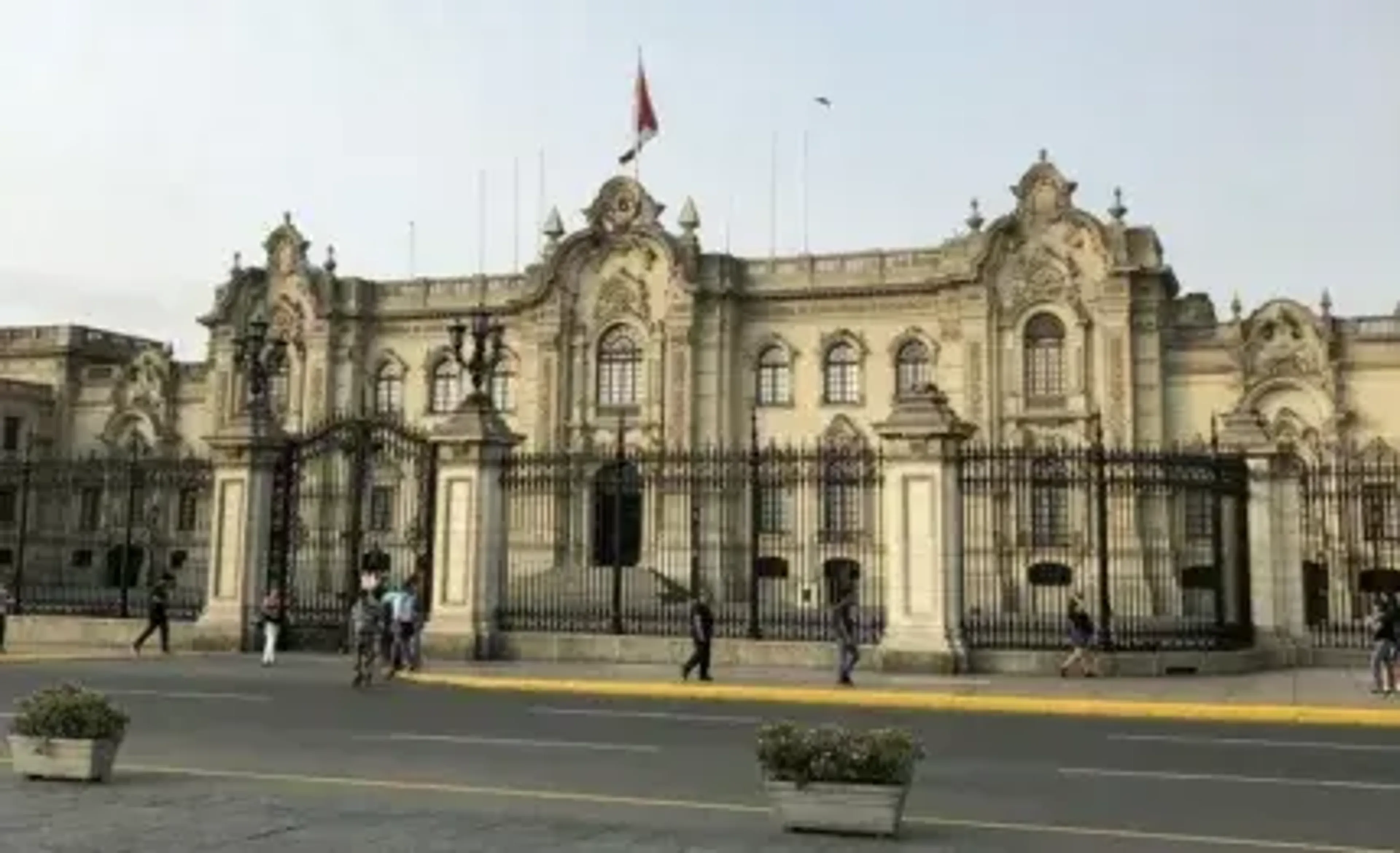 Facade of Peruvian building