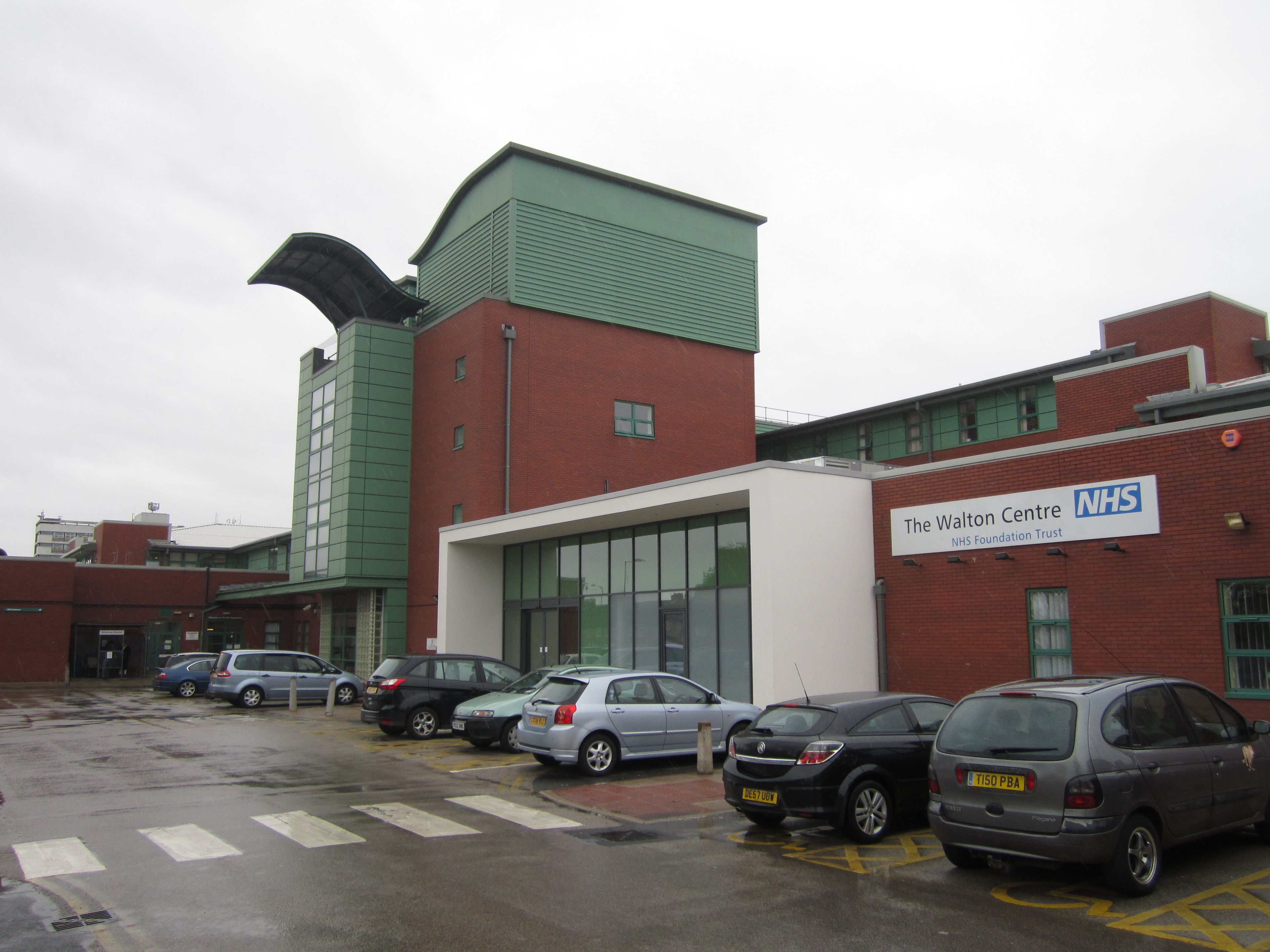 Exterior of Walton Centre