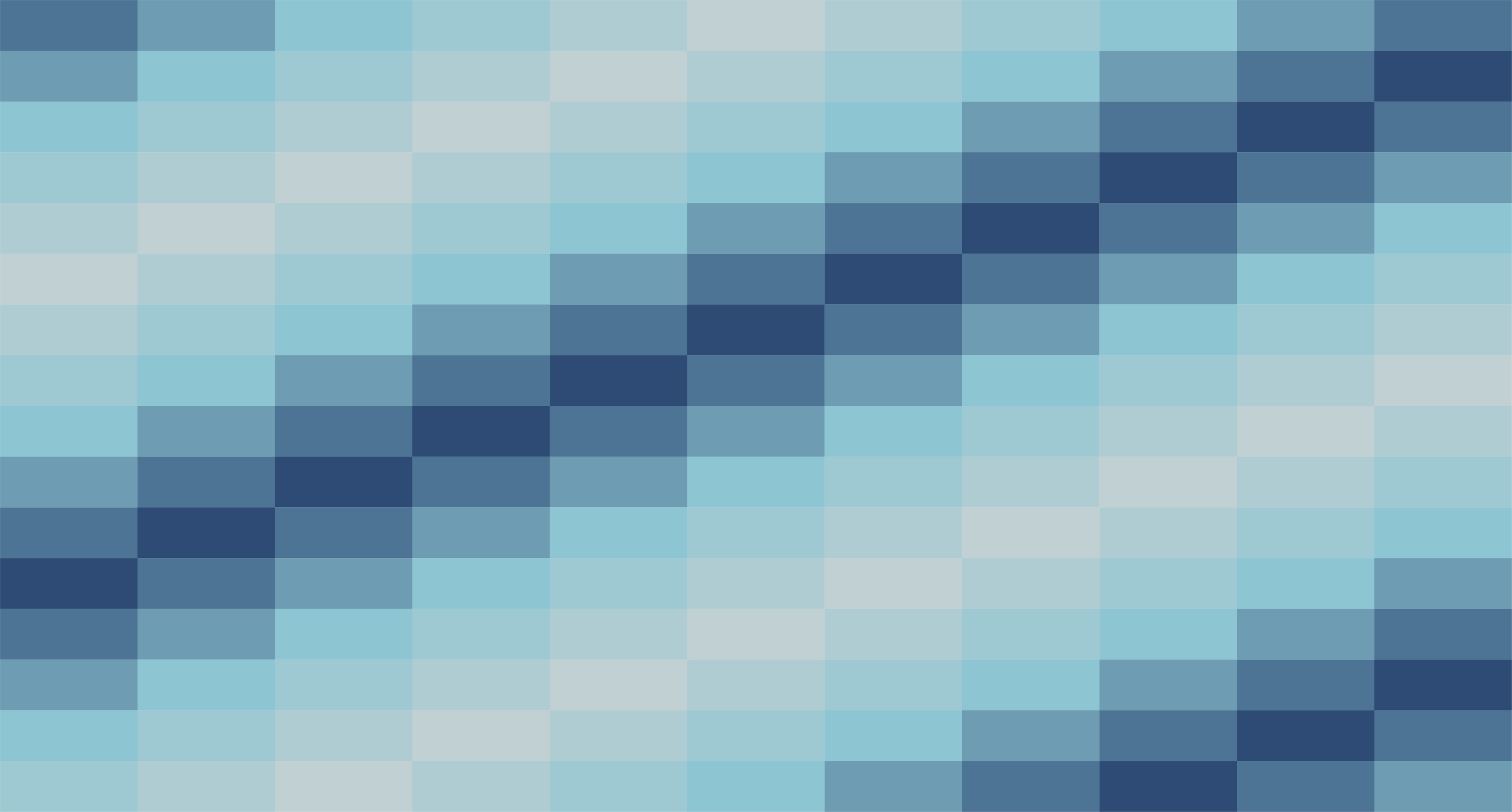 Decorative blue tiles