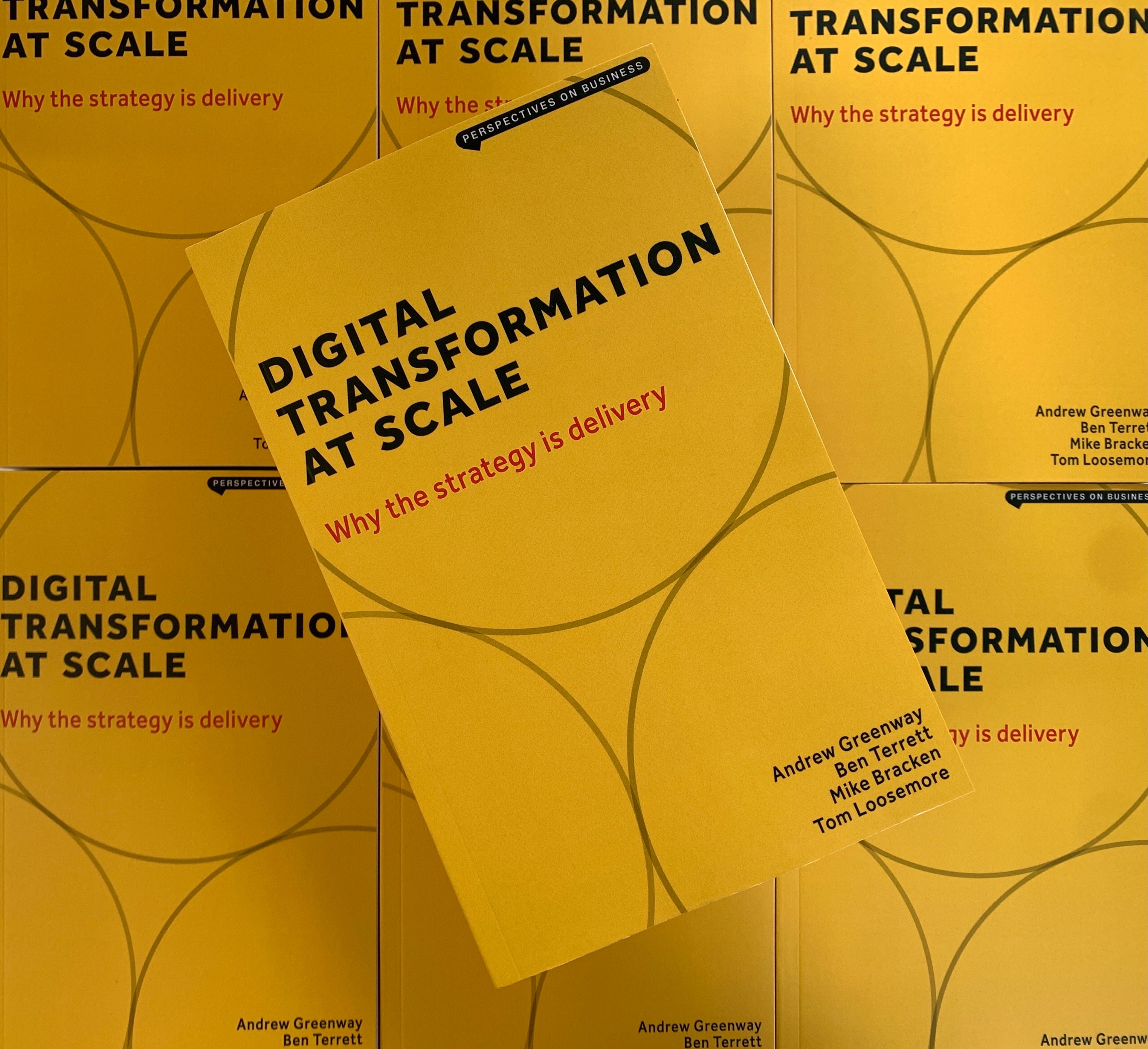 A picture showing various copies of Public Digital's book