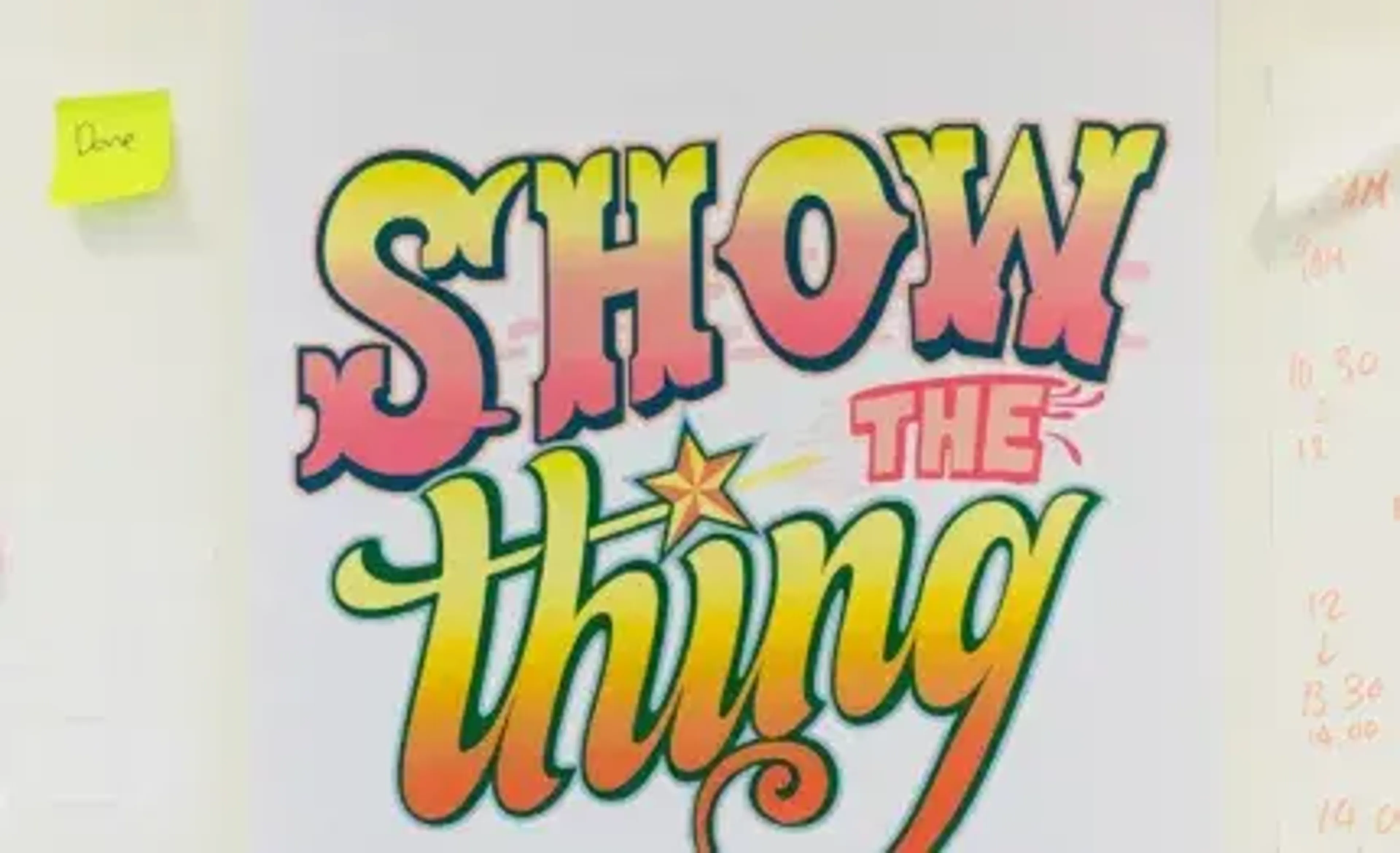 Show the thing mural